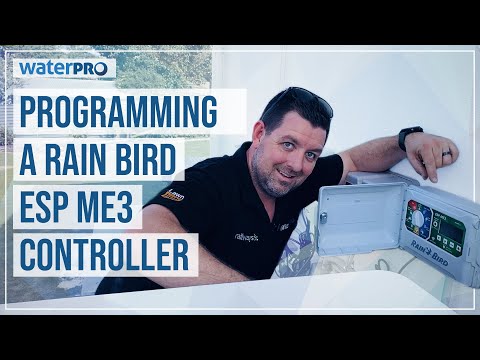 Programming a Rain Bird ESP-ME3 Controller