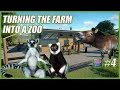 Turning the Farm into a ZOO | Cattleview Farm | Planet Zoo | #4