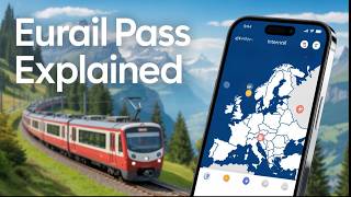 How to use Eurail/interrail pass App | Live pass activation | Train Booking | Tips for Europe travel
