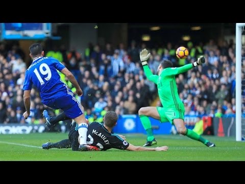 Chelsea FC vs West Brom - 1-0 - Diego Costa`s Matchwinner and 12th League Goal - HD