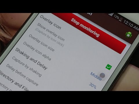 Screenshot touch
