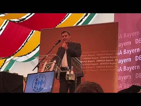 Söder zur Erbschaftssteuer @ DEHOGA Gastro-Frühling 2023 auf dem Frühlingsfest München am 24.04.2023