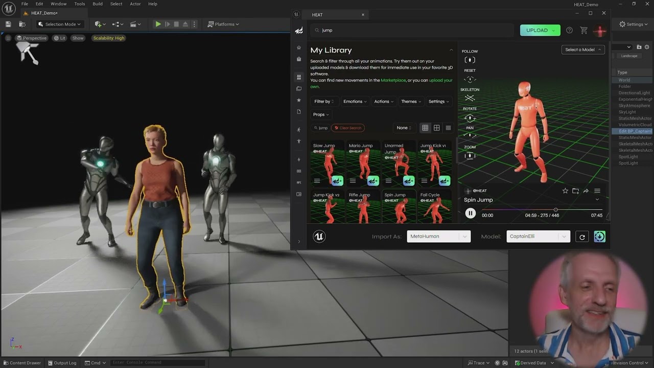 How to Animate Characters Easily in Unreal Engine with HEAT