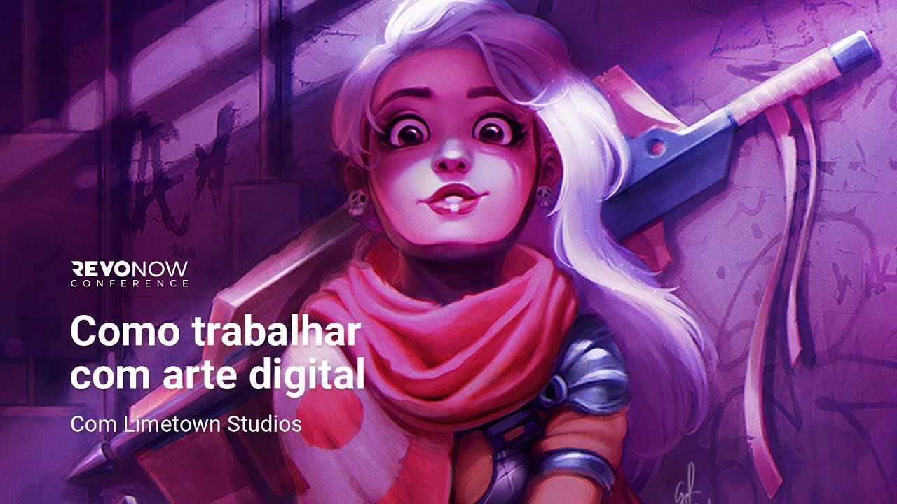 Como Trabalhar com Ilustração e Pintura Digital - Limetown Studios