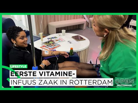 Na VS en UK nu eerste vitamine-infuus zaak van Nederland in Rotterdam |  LIFESTYLE