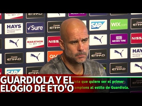 La sorprendente respuesta de Guardiola tras una alabanza de Eto'o hacia él | Diario AS