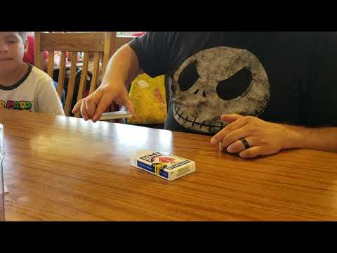 Vanishing Deck of Cards in Restaurant Magic Trick!
