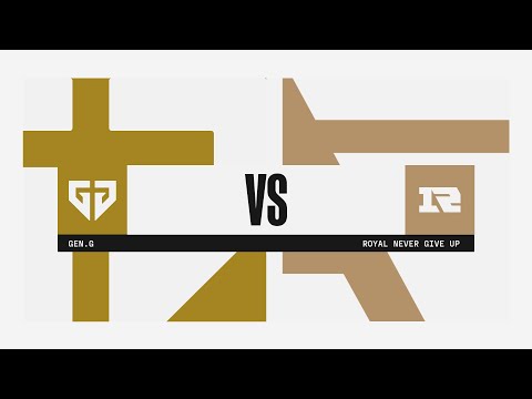 GEN vs. RNG | Group Stage | 2022 World Championship | Gen.G vs. Royal Never Give Up (2022)