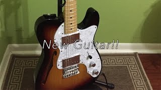 Video thumbnail for (Demo) Squier Vintage Modified Thinline '72 Telecaster by Lucas Arredondo