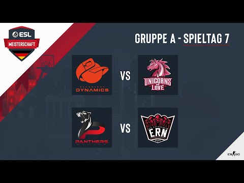 PKD vs. UOL & PNTHRS vs. ERN - ESL Meisterschaft 2020 - Season 1 - Spieltag 7.1