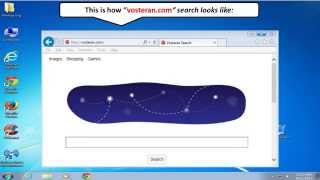 Remove Vosteran Search (Browser Hiijacker)