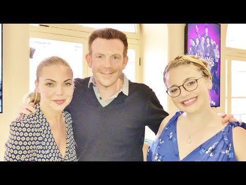 Samantha Womack & Carrie Hope Fletcher INTERVIEW - Addams Family UK TOUR