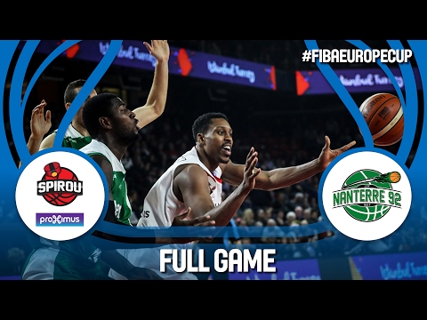 Proximus Spirou (BEL) v Nanterre 92 (FRA) - Ro16 - Full Game - FIBA Europe Cup 2016/17