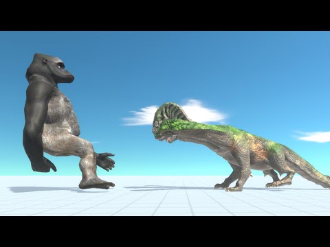 GIANT PROJECTILE GORILLA vs EVERY UNIT - Animal Revolt Battle Simulator