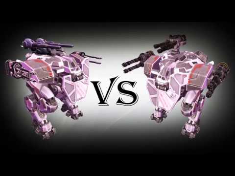 Lancelot (avenger,punisher) Vs Lancelot (tempest,molot) Test| War Robots
