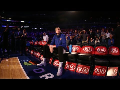 Kristaps Porzingis Breaking Offensive Records | New York Knicks | MSG Networks