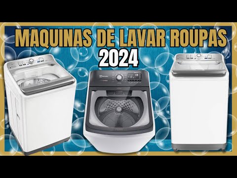 MELHOR MÁQUINA DE LAVAR ROUPAS 2024 | TOP 3 Melhores Lavadoras de Roupa para Comprar 2024