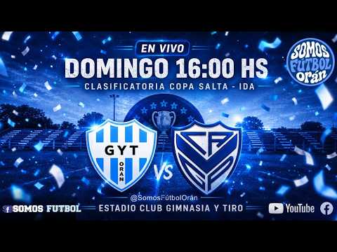 GIMNASIA Y TIRO VS PIZARRO, EL SUPER CLÁSICO ¡FÚTBOL EN VIVO! -  CLASIFICATORIO COPA SALTA - IDA