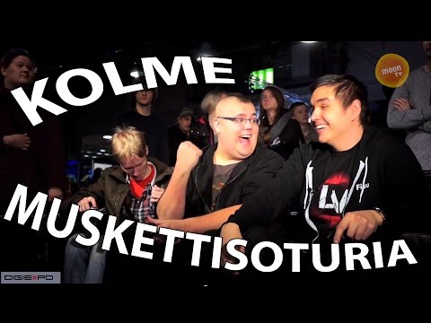 Kolmen kimppaa Digiexpoilla