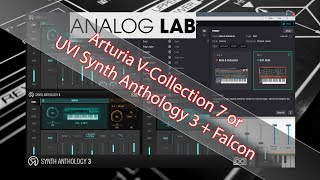 Video thumbnail for Arturia V-Collections 7 or UVI Synth Anthology 3 by Synthetic_Future