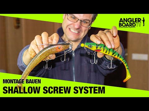 Pike in shallow water | Shallow Screw Rig | AnglerboardTV