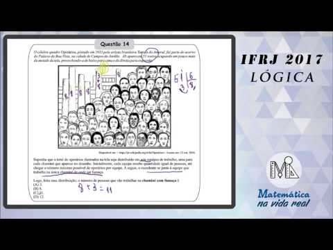IFRJ - 2017 - QUESTÃO 14 - LÓGICA