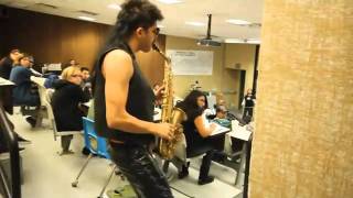 Sexy Sax Man Careless Whisper Prank feat. Sergio Flores (directors cut)