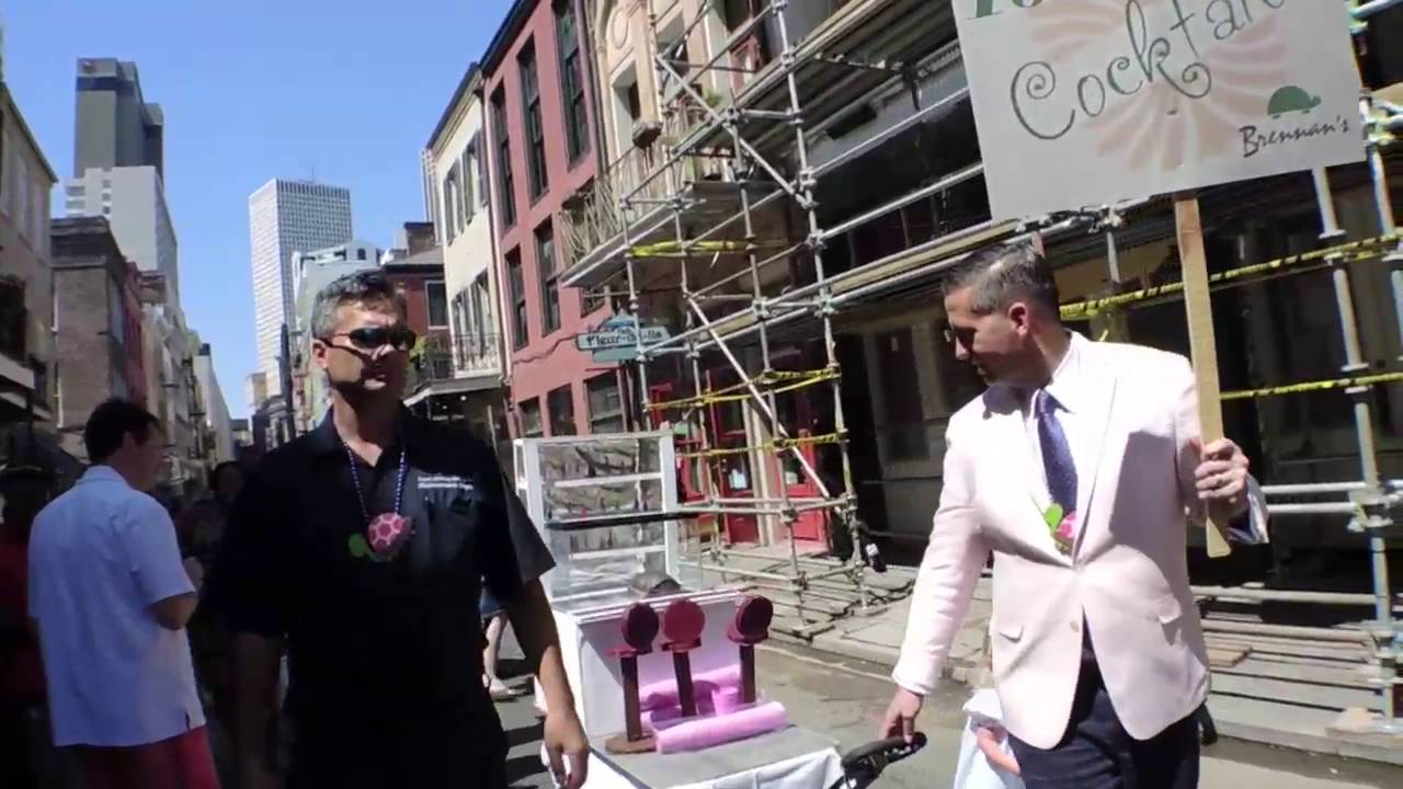 Brennan’s Restaurant Turtle Parade 2016 in New Orleans