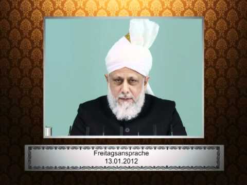 Aussagen: Freitagsansprache vom 13. Januar 2012 - Urdu