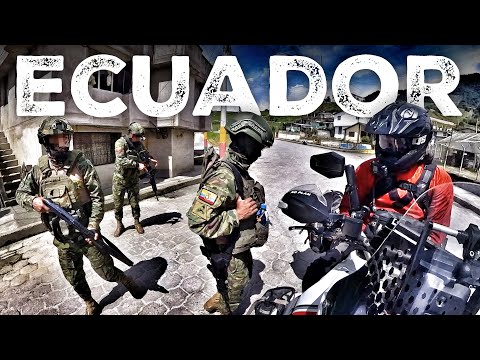 ENTRO a ECUADOR y ASÍ me ENCUENTRO el PAÍS (S24/E16) VUELTA al MUNDO MOTO con CHARLY SINEWAN