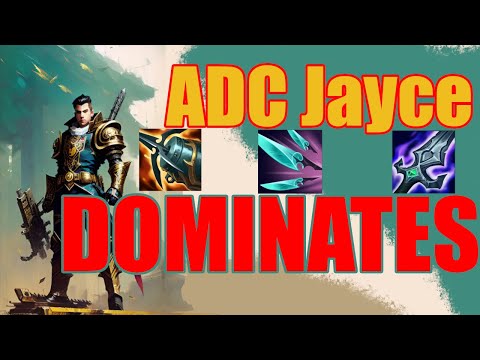 Wait... is Jayce ADC better than top?