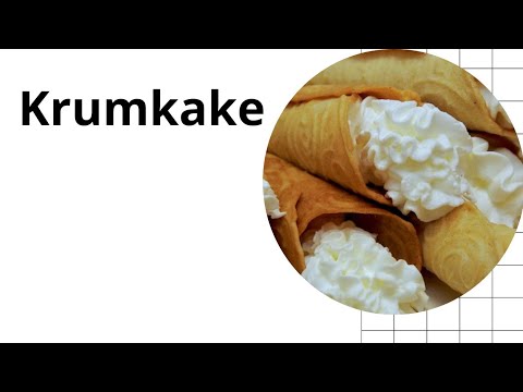 Whip it Up: Norway's Creamy Krumkake Recipe