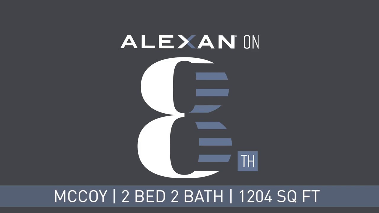 MCCOY 2 BED 2 BATH 1204 SQ FT