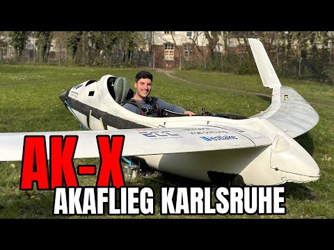 Exotic Glider AK-X - Visiting Akaflieg Karlsruhe Part 1