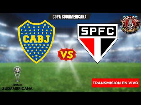 BOCA VS. SÃO PAULO EN VIVO | COPA SUDAMERICANA 💙🟡💙 vs ⚪🔴⚫ ¡EL XENEIZE Y EL TRICOLOR VAN POR LA IDA!
