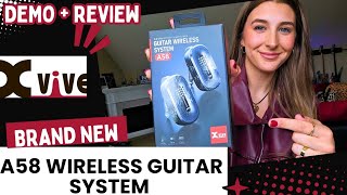 Video thumbnail for NEW!! Xvive A58 Wireless Guitar System!! everything you need to know about the product! Set up+Demo by Guitar by Emily