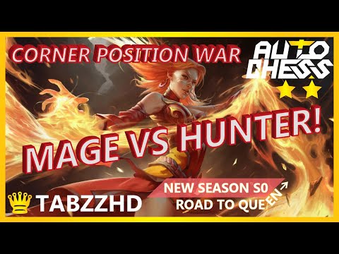 TABZZ AUTO CHESS | FULL MAGE & HUMAN VS FULL HUNTER BUILD!