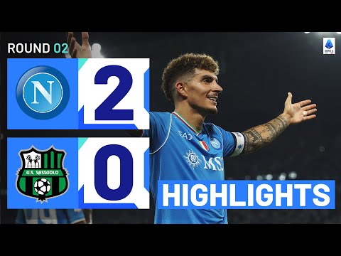 Resumen de Napoli vs Sassuolo Jornada 2