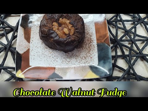 Chocolate Walnut Fudge