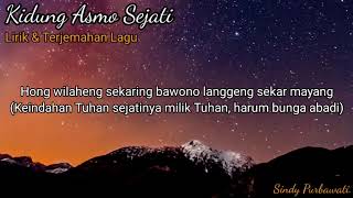 Download lagu Lirik Lagu Terjemahan | Kidung Asmo Sejati Sindy Purbawati mp3