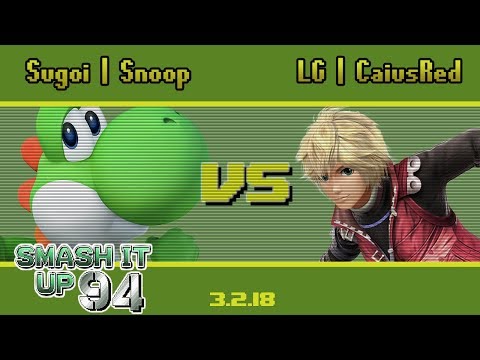 LG | CaiusRed (Shulk) vs Sugoi | Snoop (Yoshi) - SIU 94 - Wii U