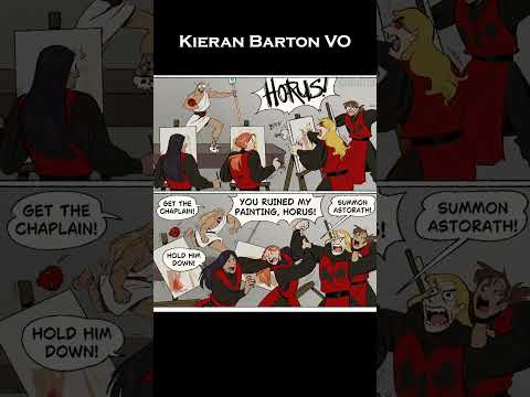 Painting Woes - A Warhammer 40k Webcomic Dub Short  #warhammer40kmeme #bloodangels