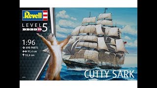 Cutty Sark / Revell 1/96 / Inbox review (Deutsch/German)