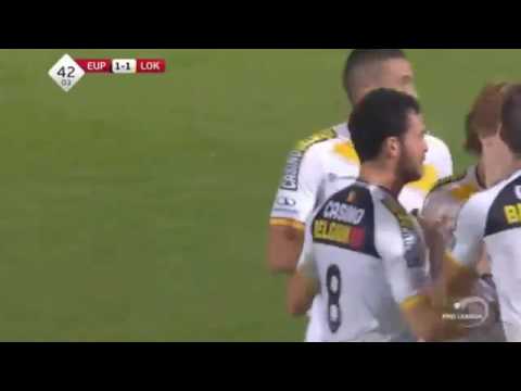 Mehdi Terki buteur avec Lokeren. Jupiler League 29/10/2016