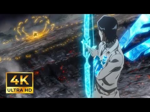 Uryu vs Renji Full Fight 4k (English Sub) - BLEACH Thousand-Year Blood War Part 3
