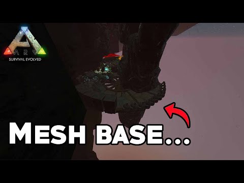 WE RAIDED A MESH BASE - ARK: Small Tribes