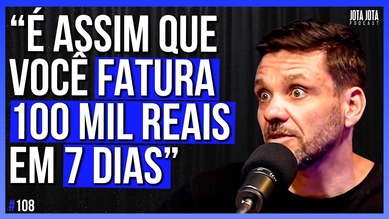 COMO TER SUCESSO NO LANÇAMENTO DE UM PRODUTO DIGITAL (ERICO ROCHA) | JOTA JOTA PODCAST #108