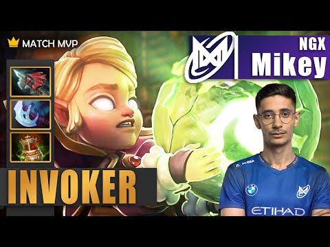 Invoker Mid | NGX.Mikey | HOW TO WIN YOUR MIDLANE ft. IMBA MIKEY INVOKER | 7.34c Gameplay Highlights