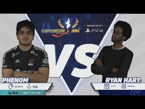 Ryan Hart vs TP Link Phenom - Capcom Cup 2016 TOP 32