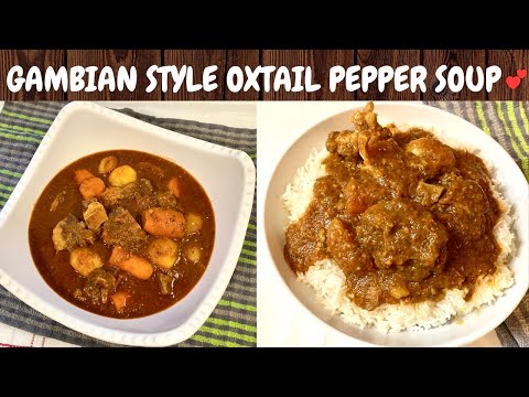 The Gambia’s Most Popular Pepper Soup | Cold Winter Remedy 🥶✨